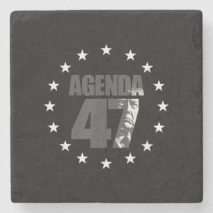 Agenda 47 Patriotische Trump-Wiederwahlkampagne De Steinuntersetzer