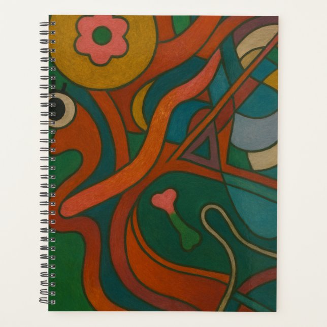 AGENDA ARTÍSTICO  PLANER (Vorderseite)