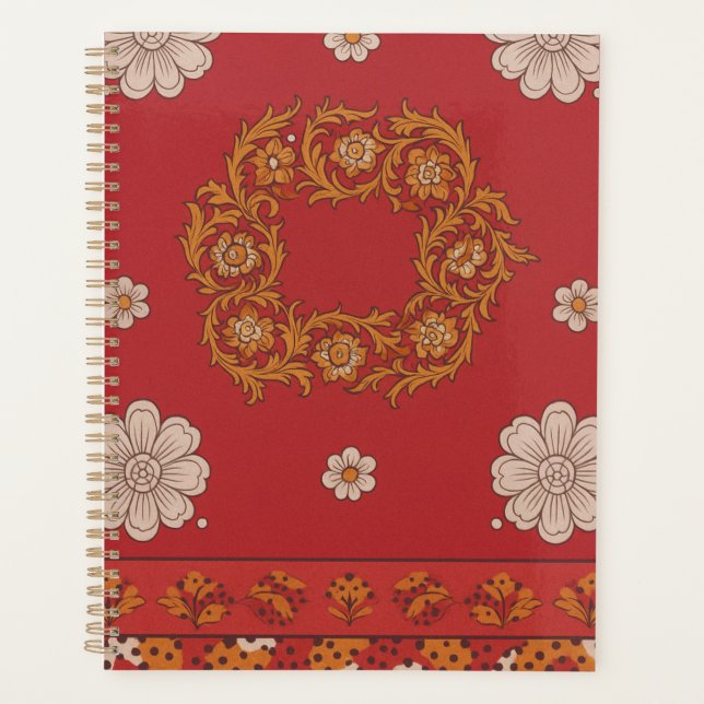 agenda com estampa red planer (Vorderseite)