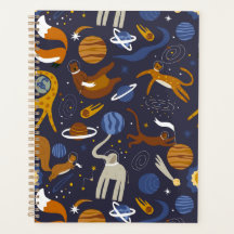Agenda de la colección Animals Outer Space