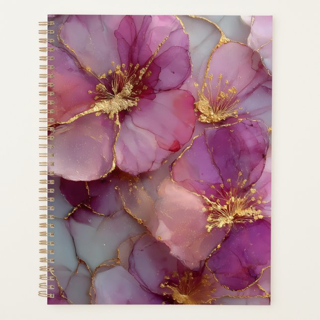 Agenda Diseño Flores Planer (Vorderseite)
