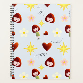 Agenda Fille Fleurie Mignonne