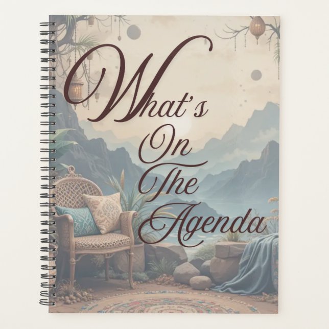 Agenda Planer (Vorderseite)
