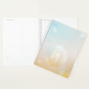 Agenda quotidien relié Lotus Serenity