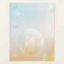 Agenda quotidien relié Lotus Serenity