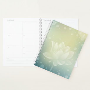 Agenda quotidien relié Lotus Serenity