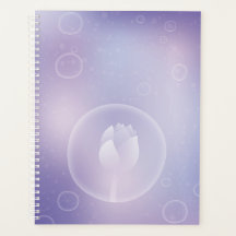 Agenda quotidien relié Tranquil Lotus