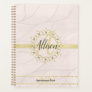 Agenda Rose Gold Monogrammé 2025