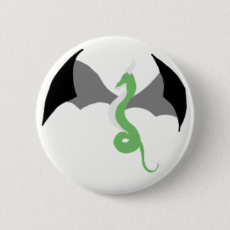 Agender Drache-Knopf Button