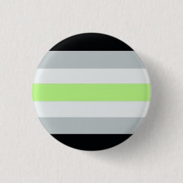 Agender Flagge Button