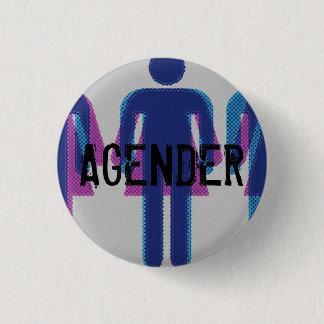 Agender Knopf Button