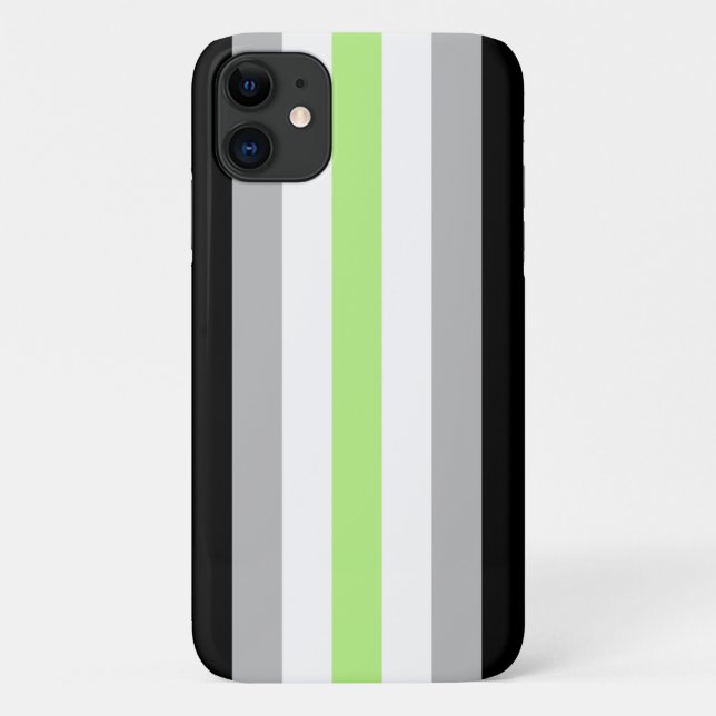 Agender Pride Flag Case-Mate iPhone Hülle (Rückseite)