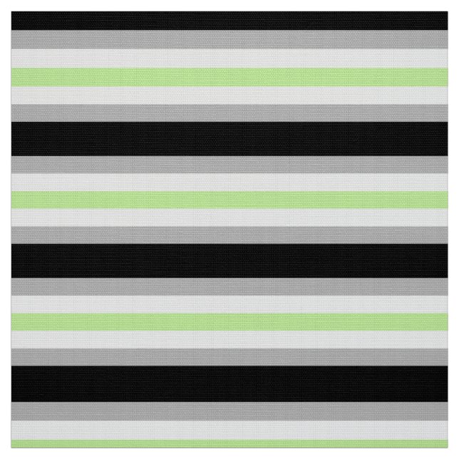 Agender Pride Flag Stoff (Muster)