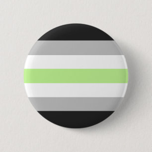 Agender Stolz-Flagge Button