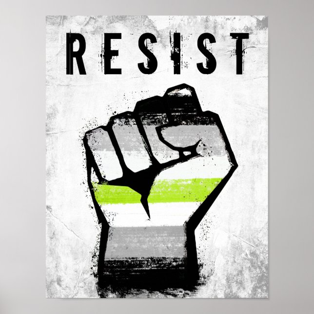 Agender Stolzfaust Poster (Vorne)