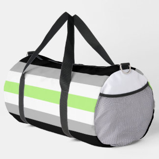 Agender-Stolzflagge – Agender-Identität LGBTQIA+ Duffle Bag