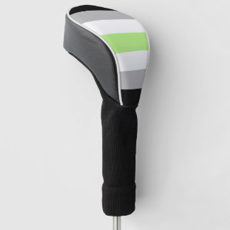 Agender-Stolzflagge – Agender-Identität LGBTQIA+ Golf Headcover
