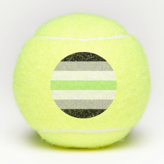 Agender-Stolzflagge – Agender-Identität LGBTQIA+ Tennisbälle