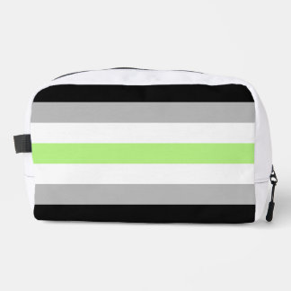 Agender-Stolzflagge – Agender-Identität LGBTQIA+ Waschbeutel