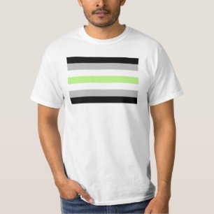 Agender-Stolzflagge T-Shirt