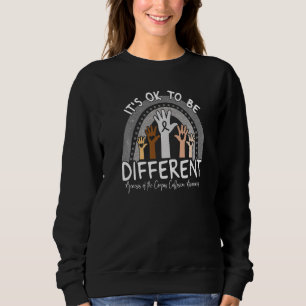 Agenesie des Corpus Callosum Bewusstsein Silber R Sweatshirt
