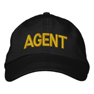 Agent Bestickte Baseballkappe