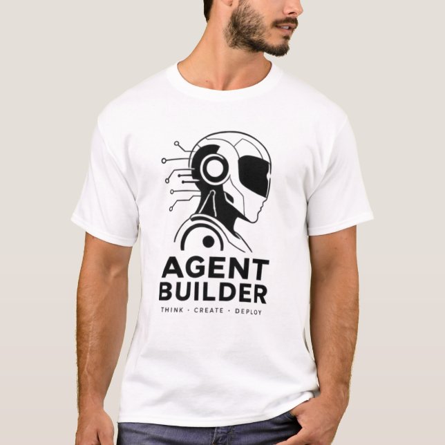 Agent Builder AI-Shirt  T-Shirt (Vorderseite)