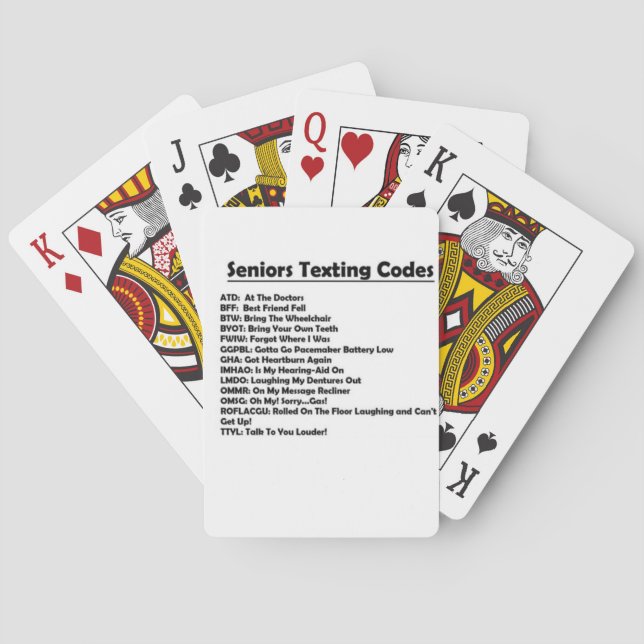 **AGENT DE TEXTE DE HAUT NIVEAU** CARTES DE JEU (dos)
