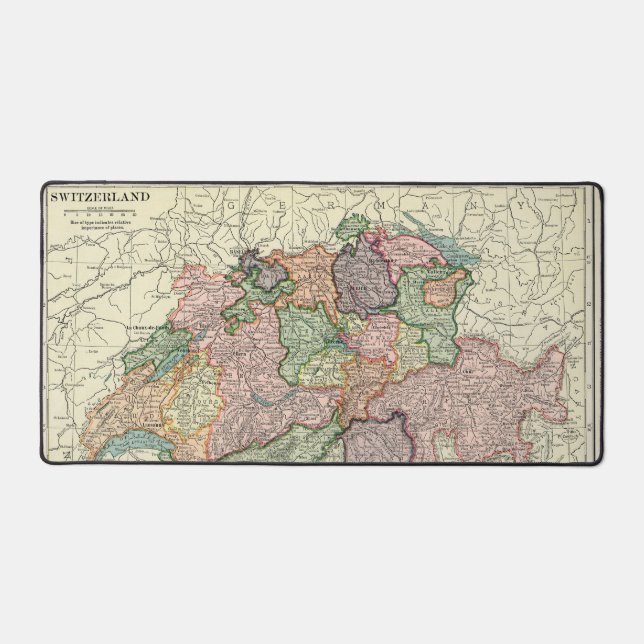 Agent de voyage Carte Vintage Suisse (Recto)