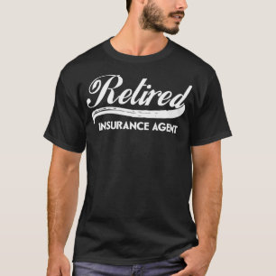 Agent der Ruheständlerversicherung Funny Retiremen T-Shirt