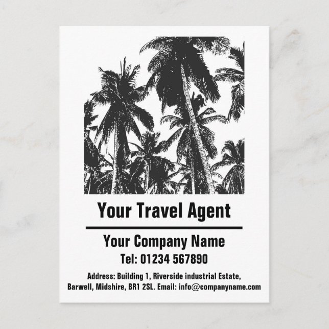 Agent-Design für individuelle Anforderungen Postkarte (Vorderseite)
