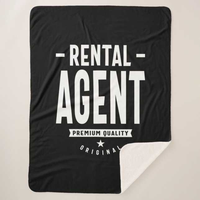 Agent für Miete Sherpadecke (Vorderseite)