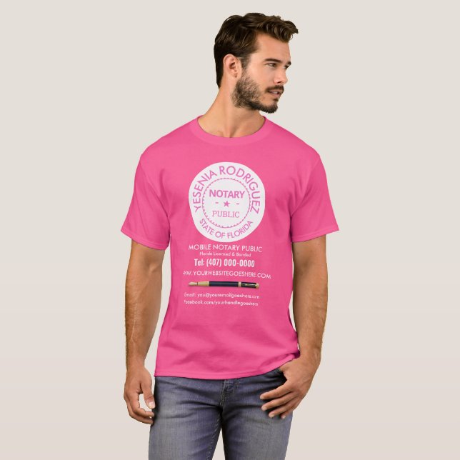 Agent für öffentliche Leihsignaturen für mobile No T-Shirt (Vorne ganz)