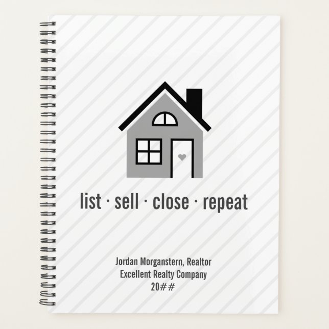 Agent immobilier / Planificateur d'immobilier (Devant)