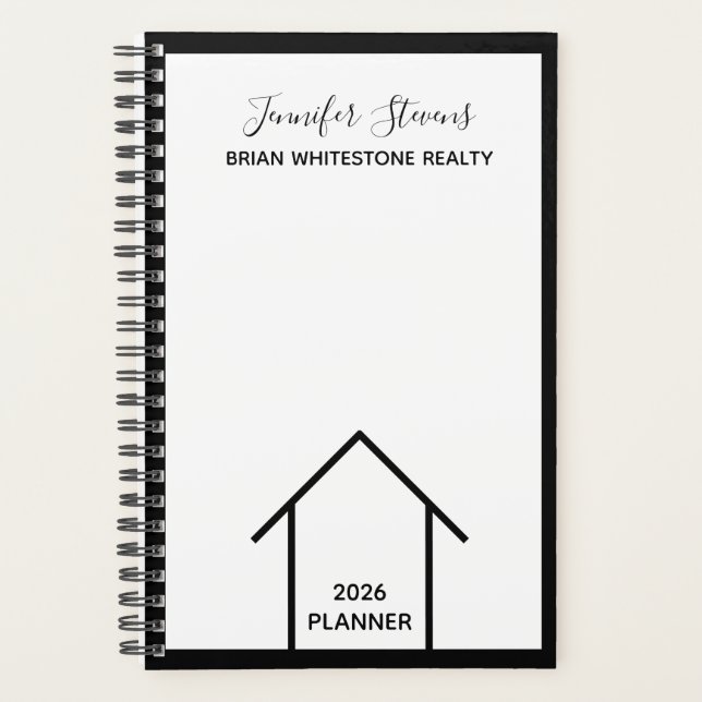Agent immobilier Realtor personnalisé 2023-2024 (Devant)