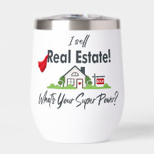 Agent immobilier, Realtor Super Hero Personnalisé