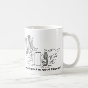 Agent in der Himmels-Klassiker-Tasse Kaffeetasse