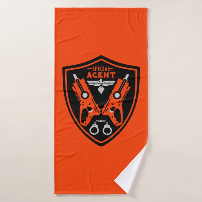 Agent-Kid Badehandtuch (Badehandtuch)