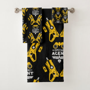 Agent-Kid Badhandtuch Set