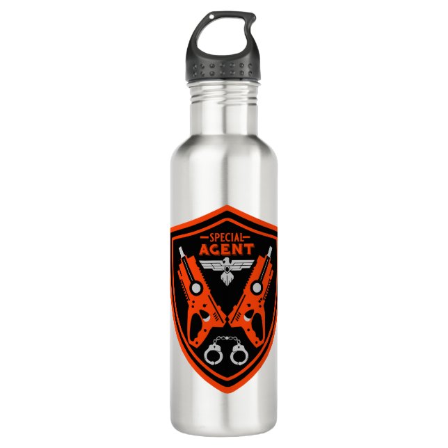 Agent-Kid Edelstahlflasche (Vorderseite)