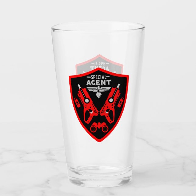 Agent-Kid Glas (Vorderseite)
