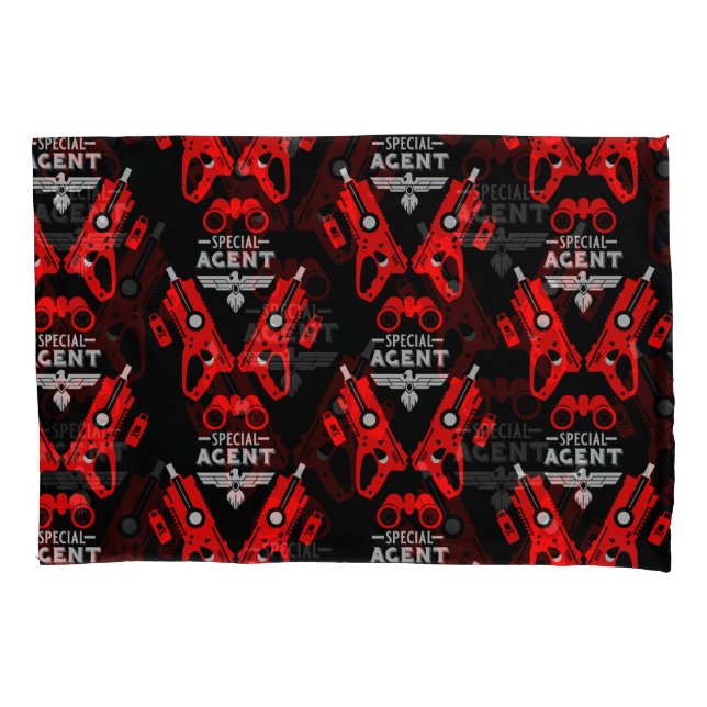 Agent-Kid Kissenbezug (Vorderseite-Links)