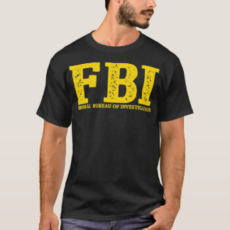 Agent Kostüm Bundesstaatliches Untersuchungsbüro T-Shirt