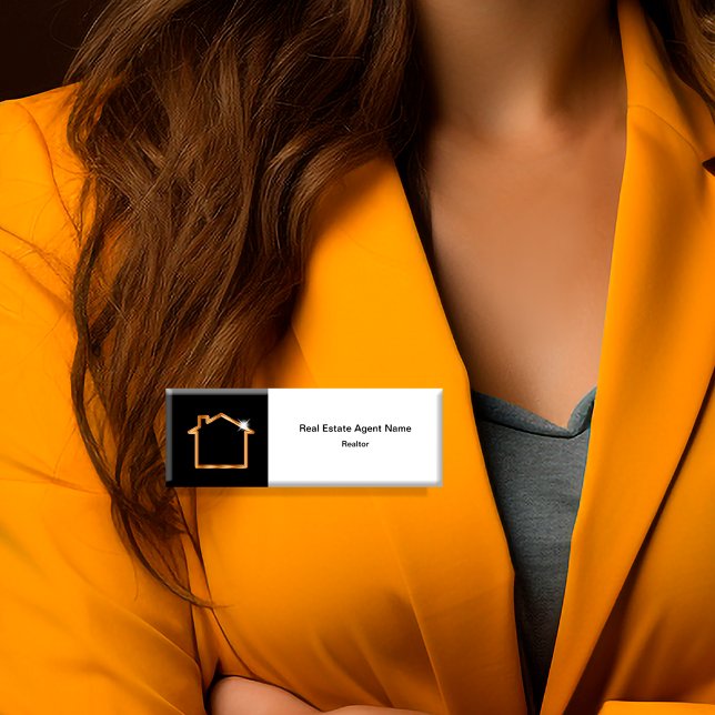 Agent-Namensmarken für Klasse Real Anwesen Namenschild (Von Creator hochgeladen)