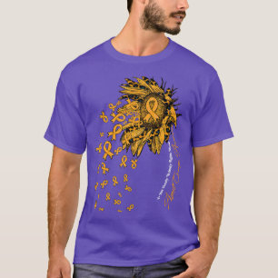 Agent Orange Awareness Sonnenblume niemand kämpft  T-Shirt