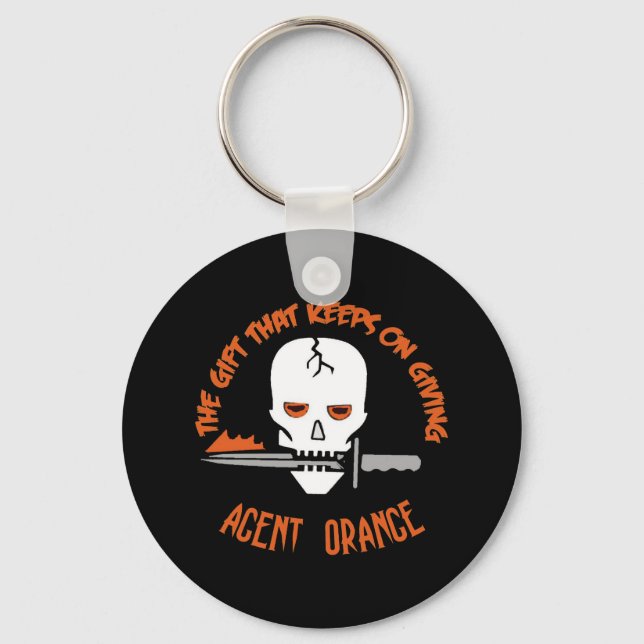 Agent Orange das Geschenk DUNK Schlüsselanhänger (Vorderseite)