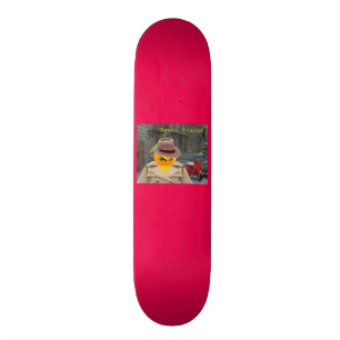 Agent-Orange Funnycomb Skateboard