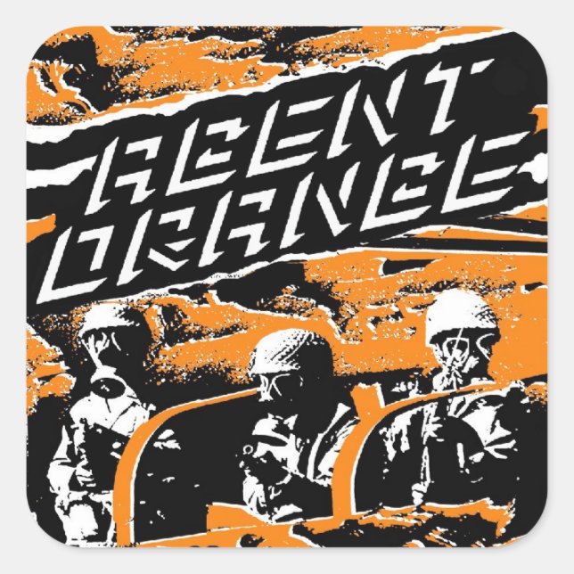 Agent Orange "Punk Army" Stickers Skate Punk (Vorderseite)