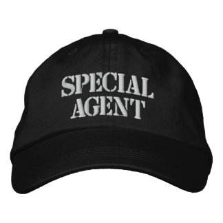 "AGENT SPÉCIAL" CASQUETTE EMBROIDÉE