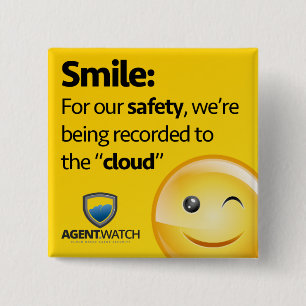 Agent-Uhr-Button Button